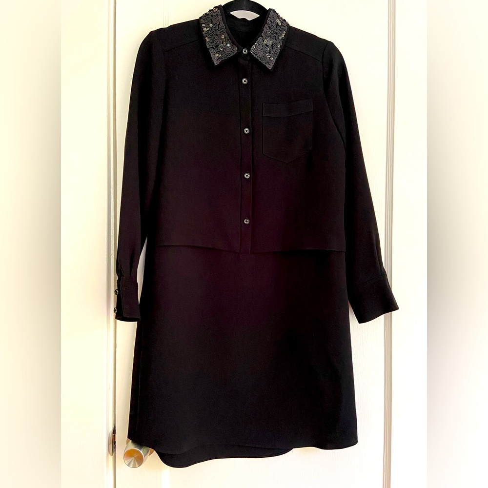Kate Spade Crepe Dress - Black - Size 0